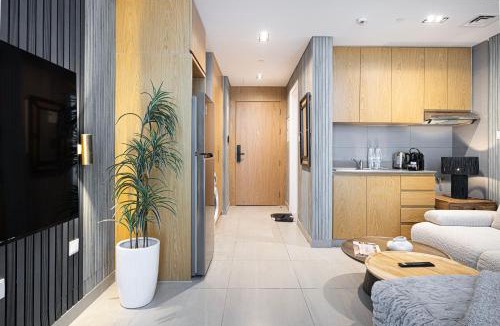 Sharjah Apartment | Luxury Studio Apartment in Al Mamsha - Pebble studio