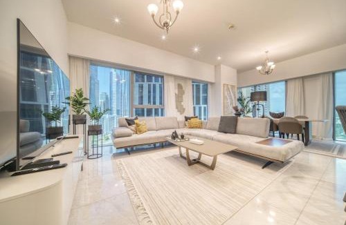 DIFC Apartment | Central Park Towers, City View - DIFC - Mint Stay