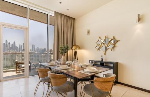 Old Dubai Apartment | Allsopp & Allsopp - Full Sea View 2-Bedroom with Maid's Room Apartment in Tanzanite, Palm Jumeirah
