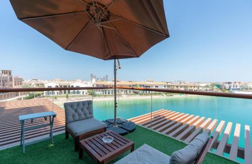 Palm Jumeirah House | Unified Vacation Homes-Deluxe Sea View Studio-Balcony-Parking-20