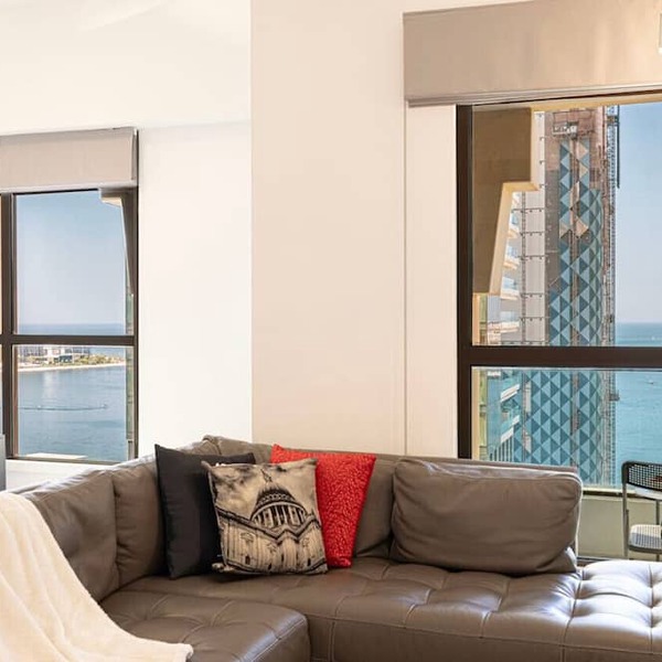Luxury Sea View Beachfront 3 Bedroom Apt, JBR