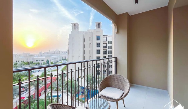 Luxury & Comfort 1B at Al Jadeel 2 Jumeirah Living