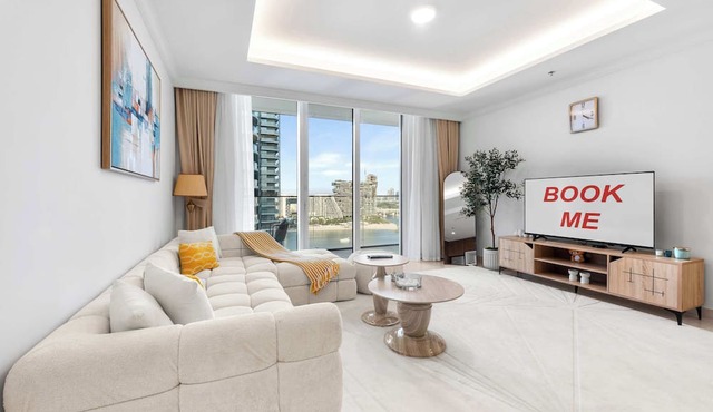 Free housekeeping visits during your stay - StayShort - Elegant 1 Bedroom in EMAAR Beachfront that Sleeps 2