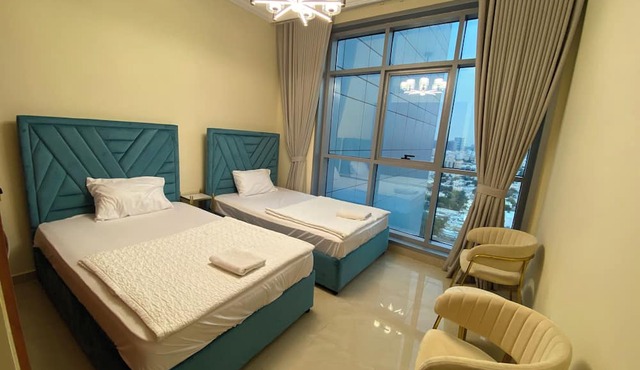 Beachfront Duplex apartment with full sea view.